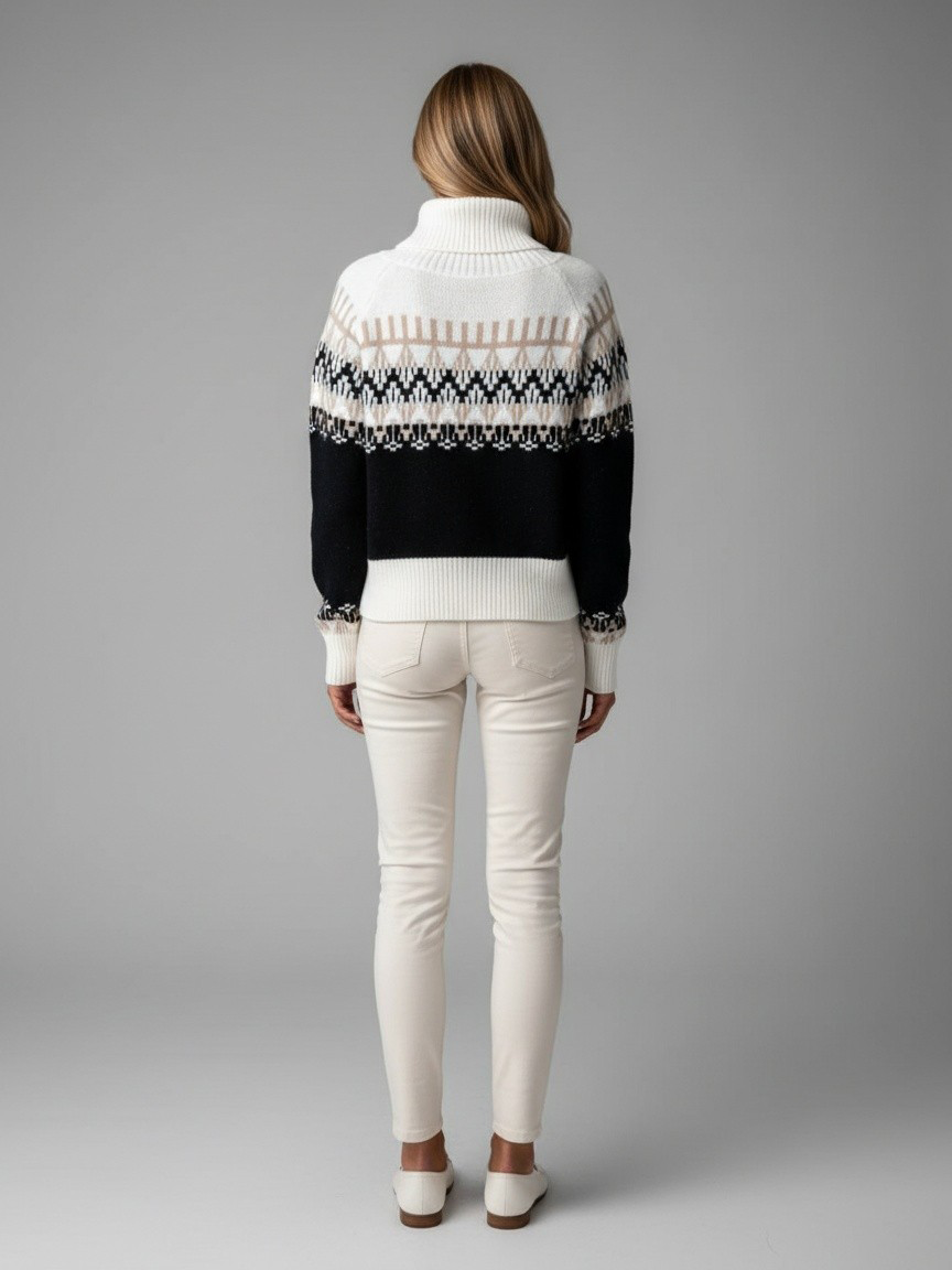 Annika | Damen Winter Rollkragenpullover