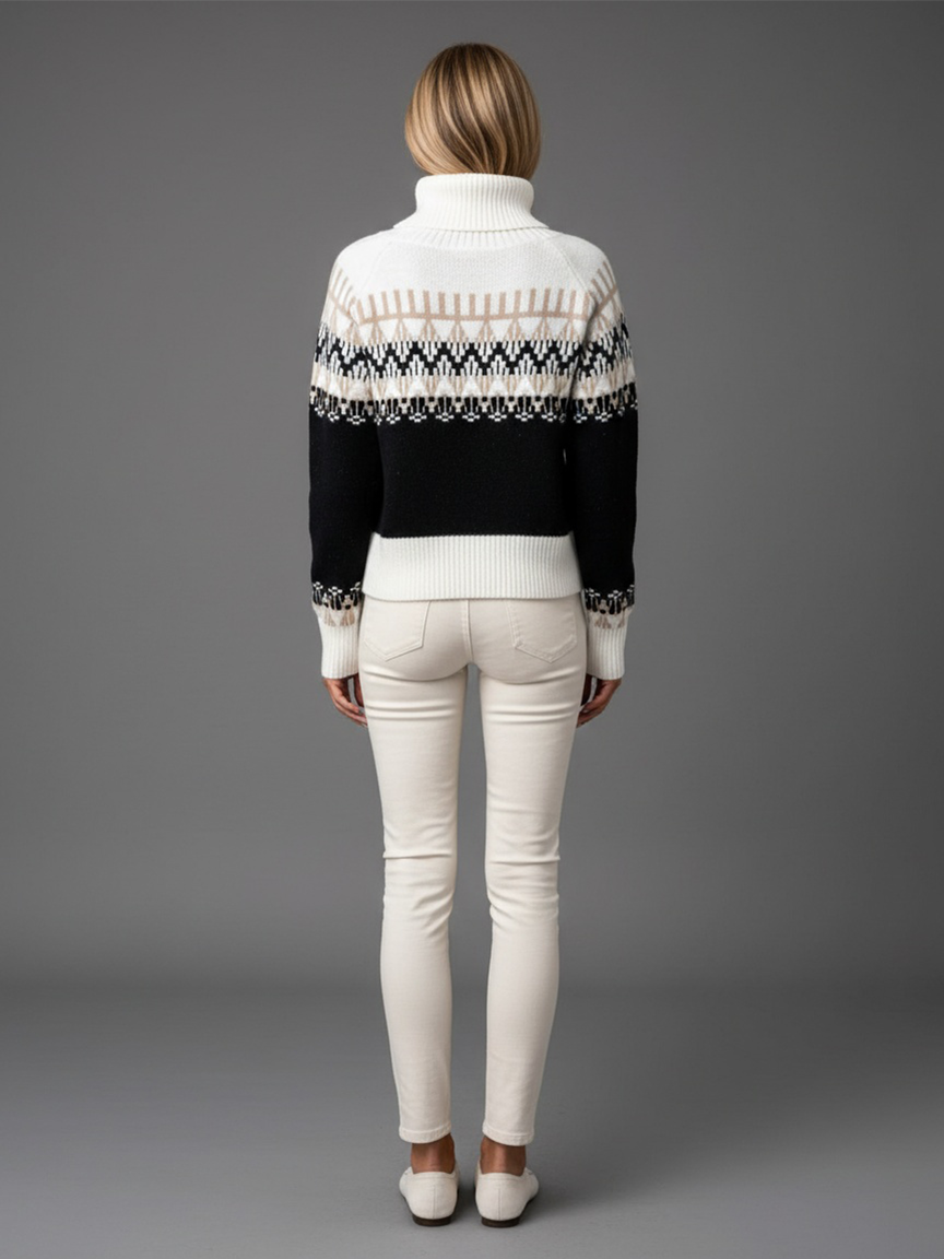 Annika | Damen Winter Rollkragenpullover